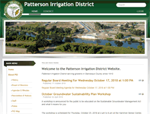 Tablet Screenshot of pattersonid.org